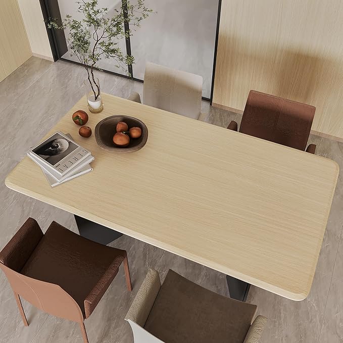 BOMENG Large White Oak Wood Contact Paper Peel and Stick Light Oak Wallpaper - Image 7