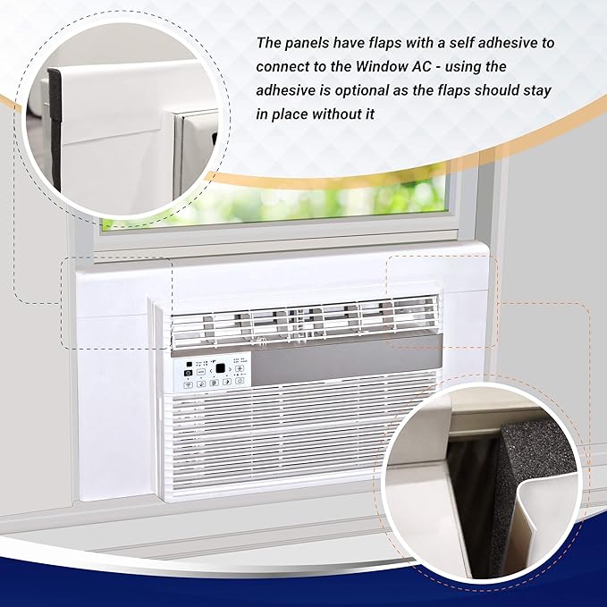 Breeze Stop Surround Insulation Side Panels White - Image 9