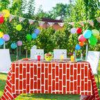 Chuangdi 2pcs 4.5 x 9 Feet Brick Wallpaper Peel and Stick Backdrop Tablecloth - Image 4
