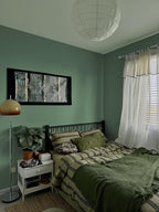 Dimoon 236''x17.7'' Green Peel and Stick Wallpaper Contact Paper Modern Self - Image 7