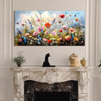 SERIMINO Large Wall Art for Living Room Canvas Prints, Nature Floral Botanical - Image 4