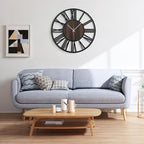 Large Wall Clock for Living Room Decor, 20 Inch Non Ticking Silent, Battery - Image 5