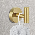16pcs Gold BathTowel Hooks Robe Coat Bathroom Wall Hook Stainless Steel Heavy - Image 3