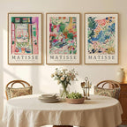 Framed Abstract Matisse Wall Art - Image 3