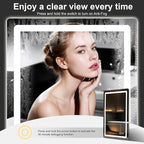 TRAHOME LED Bathroom Vanity Mirror 32"x24" - Image 2