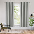 RYB HOME 100% Blackout Short Curtains by RYBHOME