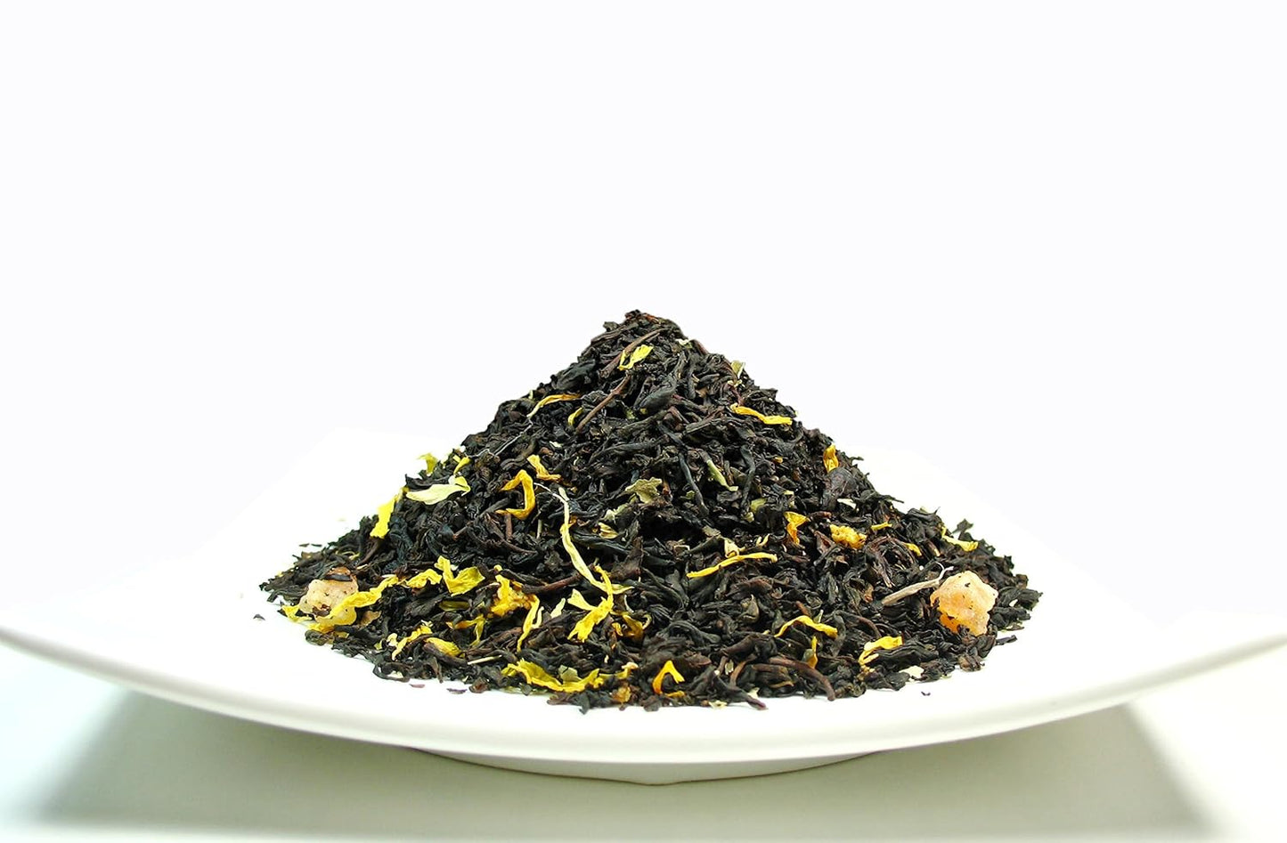 Peach Apricot Iced Tea, Ceylon Black Loose Leaf Tea blended with the essence of Apricot and Peach – 8 Oz Bag