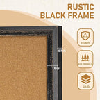DOLLAR BOSS Large Cork Board for Wall - Image 4