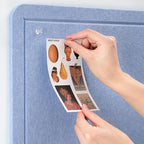 Lightomorrow Bulletin Board, 36 x 24 inches Felt Board - Image 2