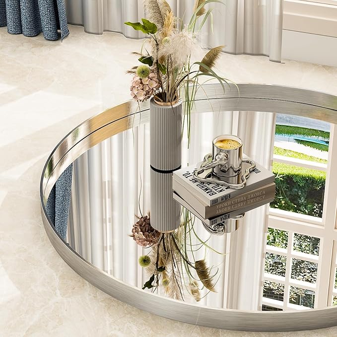 30 Inch Round Bathroom Mirror - Image 4