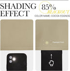 NICETOWN Thermal Insulated Grommet Room Darkening Curtains/Draperies/Panels - Image 4