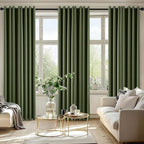 MIULEE Blackout Curtains for Bedroom Living Room 2 Panels, Thermal Insulated - Image 6