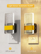 L LOHAS LED Night Lights Plug Into Wall, 2 Pack Plug in Night Light LED - Image 2