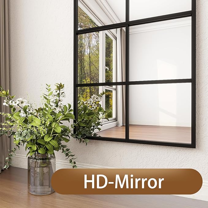 Floor Length Mirror, Oversize Farmhouse Full Body Standing Mirrors - Image 6