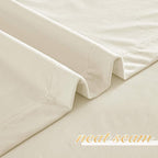 NICETOWN Thermal Insulated Velvet Curtains Ivory 96 Inch Length, Heavy Duty - Image 7