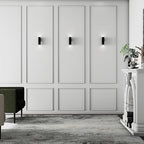 Pangda Peel and Stick Wall Molding Kit, 3D Premade Accent Molding Wainscoting - Image 3