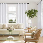 NICETOWN 100% Blackout Window Curtain Panels, Thermal Insulated Full Light - Image 8