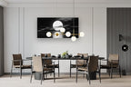 Cao Gen Decor Art S06450 Wall Art Canvas Sea White Full Moon in Night Picture - Image 5