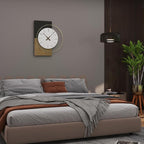 19x16 Inch Modern Silent Wall Clock Battery Operated, Wooden Farmhouse - Image 7