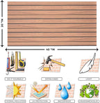 IZODEKOR 3D Wood Effect Styrofoam Wall Panels - Image 4