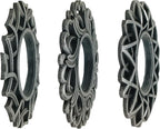 Retro Silver Mirrors for Wall Pack of 3. Round Mirrors. Decorative - Image 4