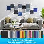 6-Pack Self-Adhesive Acoustic Panels, Soundproof Wall Panels - Image 5