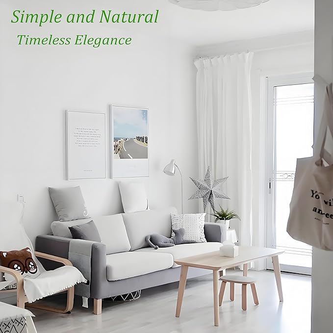 Safiyya 197"x17.7" White Peel and Stick Wallpaper Contact Paper Waterpoof - Image 3