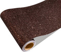 CRE8TIVE Dark Brown Glitter Wallpaper Border Peel and Stick Wall Border 8"x80" by CRE8TIVE