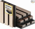 Samples-Pack Acoustic Slat Wall Panels by COREMINDED
