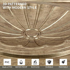 Art3dwallpanels Ceiling Tiles 12 Pack Drop Ceiling Tiles, 24 x 24 Inch High - Image 2