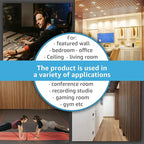 Art3d 4-Pack Acoustic Wood Slat Wall Panels - Image 7