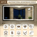 Antok 36X36 LED Bathroom Mirror - Image 8
