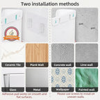 Wall Mount File Organizer Holder Mail Holder No Drilling Wall Pocket - Image 6