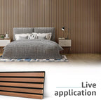 Art3d 4-Piece Wood Slat Acoustic Panels - Image 6