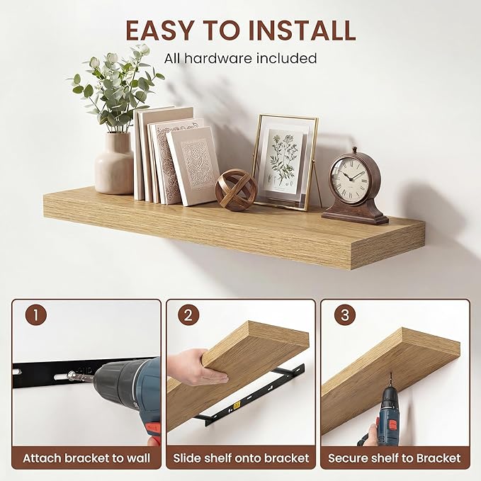 Dreamland 55 Inches Floating Shelves - Image 5