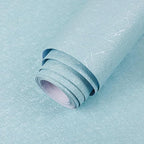 Light Blue Contact Paper Peel and Stick Wallpaper Removable Silk Embossed Wall by Abyssaly