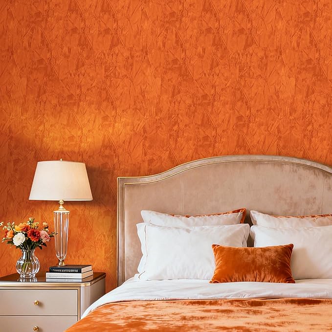 30"x317" Self Adhesive Felt Fabric Wallpaper - Image 5