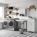 RiverRidge Somerset Two-Door Bathroom and Laundry Wall Mount Storage Medicine - Image 9