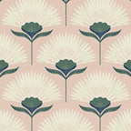 CiCiwind Vintage Wallpaper Peel and Stick Botanical Contact Paper Boho Wall by CiCiwind