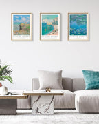 HesenDot Claude Monet Framed Wall Art, 12x16in High Framed Canvas Prints - Image 7
