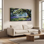Ardemy Giant Tree Forest Canvas Wall Art 40"x20" Picture – Sunlit Landscape - Image 5
