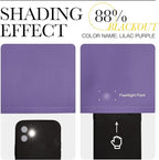 NICETOWN Lilac Purple Blackout Curtains - Image 5