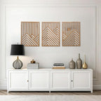 qmmp Modern Wooden Wall Sculptures by qmmp