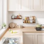 Fixwal Wall Shelves, 4 Sets of Hanging Floating Shelves, Wall Mounted Shelves - Image 6
