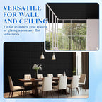 Nuanchu 32 Pcs 3D Wall Panels for Interior Wall Decor, 32 Sq. ft Coverage - Image 6
