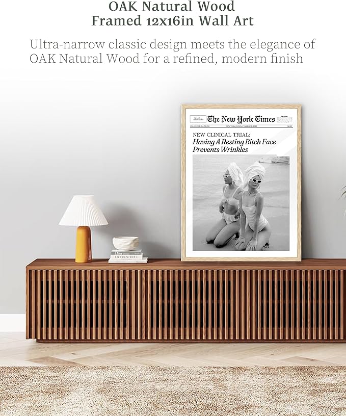 iHery Funny Having A Prevents Wrinkles Framed Trendy Hot Girls NewsPaper Wall - Image 3