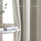 NICETOWN Natural Blackout Living Room Curtain - Image 4