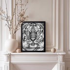 Poster Master Vintage Tiger Face Print - Image 5