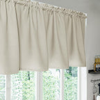FMFUNCTEX 100% Blackout Valance Curtains - Image 2