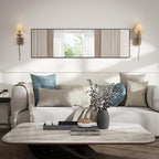 Full Length Door Mirror 14x48, Metal Frame - Image 4